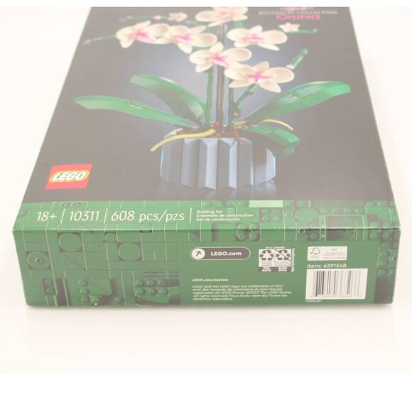 LEGO Orchid 10311 Plant Decor Building Set -Build an Orchid Display (608 Pieces) - Picture 7 of 8